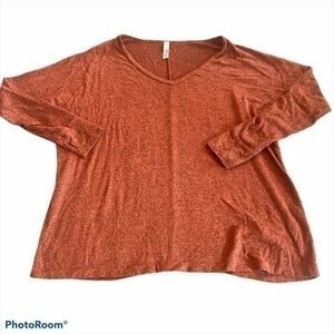 Orange long sleeve Jolie shirt